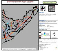 Flood Inundated Areas in Part of Andhra Pradesh