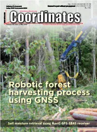 Robotic Forest Harvesting Process Using GNSS