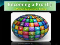 Simulators Troubleshooting Guide App Risk Analysis