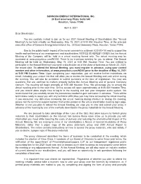 2021 Proxy Statement