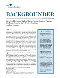 BACKGROUNDER No