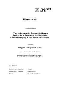 Dissertation