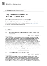 View Early Day Motions PDF File 0.12 MB