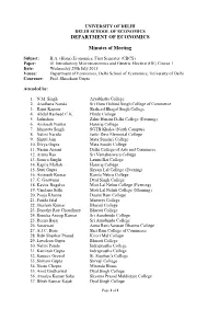 01 Introductory Microeconomics and Generic Elective