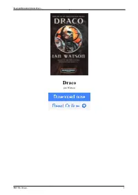 Draco by Ian Watson