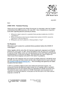 Pandemic Planning , File Type: PDF, File Size