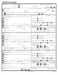 TRAFFIC COLLISION REPORT CHP 555 Page 1 (Rev