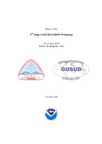 2 Joint GOSUD/SAMOS Workshop