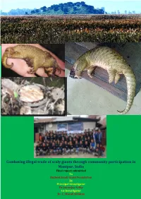 Combating Illegal Trade of Scaly Giants Through Community Participation In