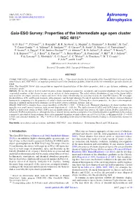 Gaia-ESO Survey: Properties of the Intermediate Age Open Cluster NGC 4815