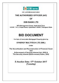 Bid Document