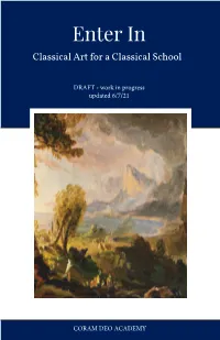 Enter in Classical Art for a Classical School