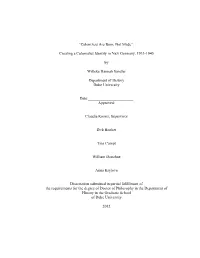 Duke University Dissertation Template