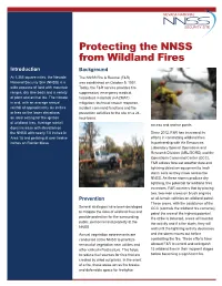 Protecting the NNSS from Wildland Fires Introduction Background