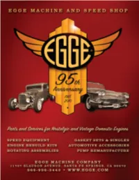 Egge Machine and Speed Shop Egge Machine Co
