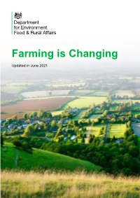 Farming Is Changing Updated in June 2021