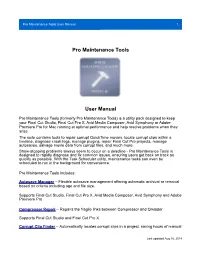 User Manual 1