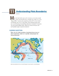Activity 11: Understanding Plate Boundaries
