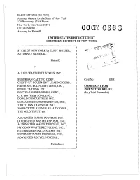 Complaint for Injunctive Relief