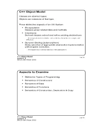 Lecture 8 EECS 498 Winter 2000