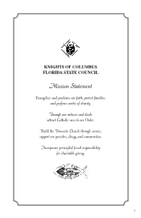 2019 Kofc FSC Directory