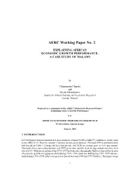 AERC Working Paper No. 2