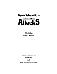 Conventional Cruise-Missile and Ballistic-Missile Attacks Technology, Scenarios, and U.S