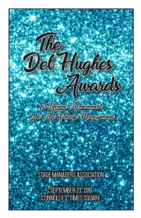 Del Hughes Program 2019