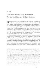 Time Manipulation in Early Daoist Ritual: the East Well Chart and the Eight Archivists