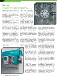 Product News Index WILL DEMONSTRATE MODULAR 8-SPINDLE AUTOMATIC CNC TURNING MACHINE at PMTS 2015