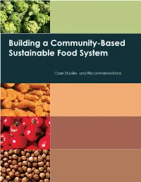 Building a Community-Based Sustainable Food System
