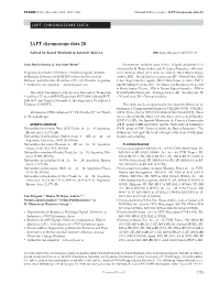 IAPT Chromosome Data 28