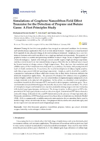 Simulations of Graphene Nanoribbon Field Effect Transistor for The