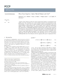 What Does Graphitic Carbon Nitride Really Look Like?†