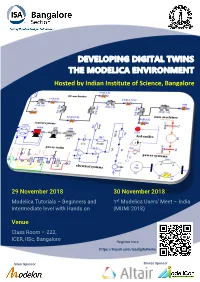 Hosted by Indian Institute of Science, Bangalore