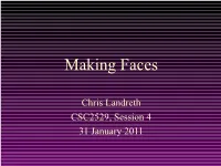 Making Faces