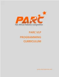 Programming Curriculum