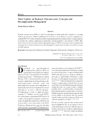 Short Update on Dysbaric Osteonecrosis: Concepts and Decompression Management