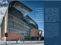 The Electron Microscopy Science Technology Platform at the Francis
