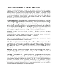 Coastal Plain Depression Swamp (Pocosin Subtype)