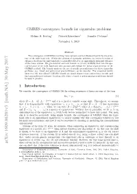 GMRES Convergence Bounds for Eigenvalue Problems