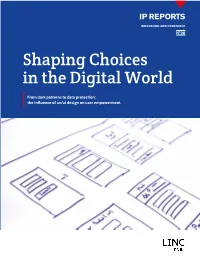 Shaping Choices in the Digital World