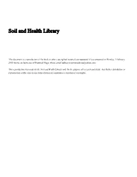 Soil and Health Library