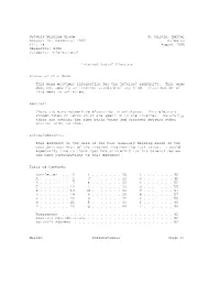 Network Working Group G. Malkin, Editor Request for Comments: 1983 Xylogics FYI: 18 August 1996 Obsoletes: 1392 Category: Informational
