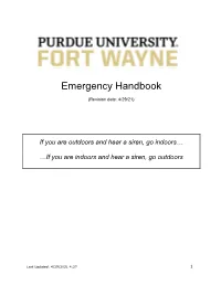 Emergency Handbook