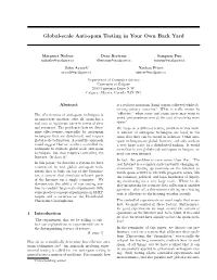 Global-Scale Anti-Spam Testing in Your Own Back Yard