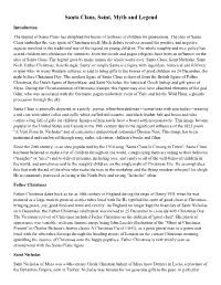 Santa Claus, Saint, Myth and Legend