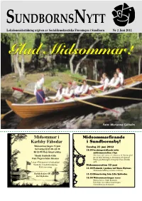 Sundbornsnytt Juni 2012.Indd