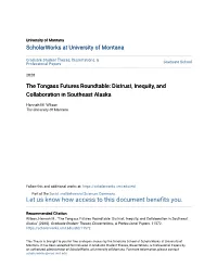 The Tongass Futures Roundtable: Distrust, Inequity, and Collaboration in Southeast Alaska