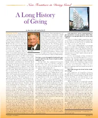 To Download a PDF of an Interview with Sanford Weill